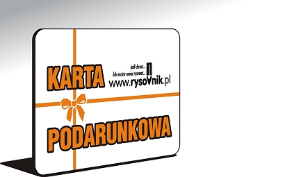karta podarunkowa, www.rysovnik.pl