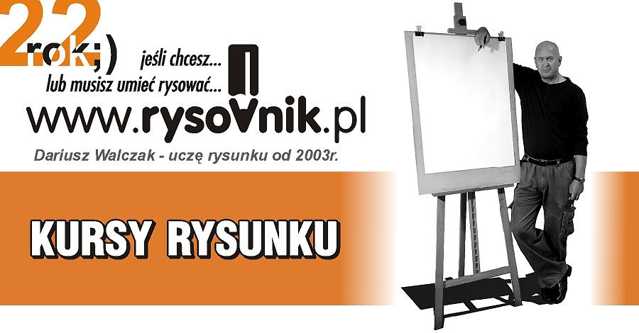 kurs rysunku gdask , dariusz walczak, rysovnik, kursy rysunku, nauka rysunku